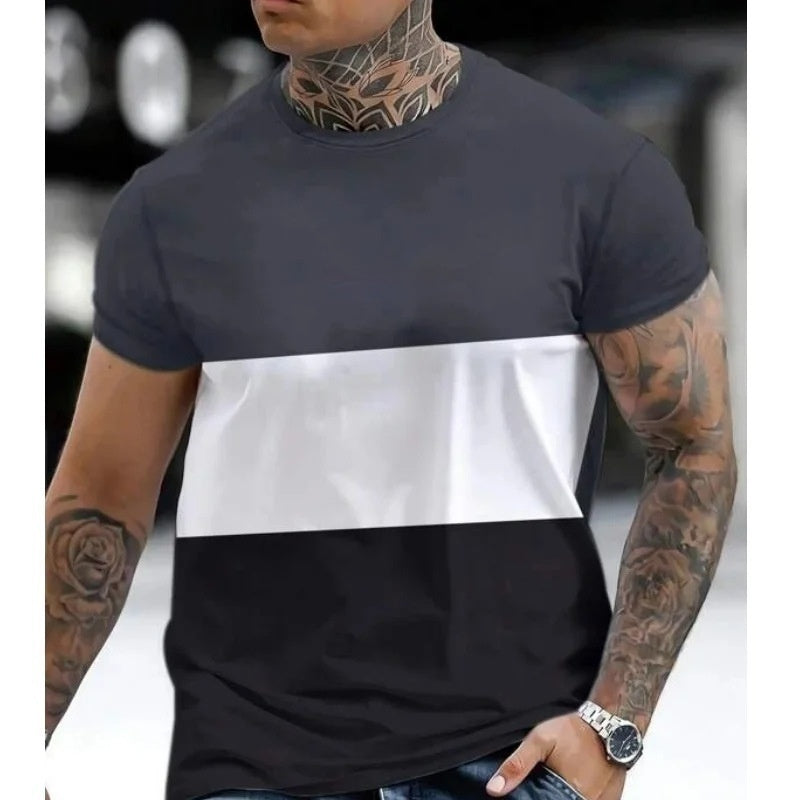 Camiseta de hombre con impresión 3D de ropa deportiva