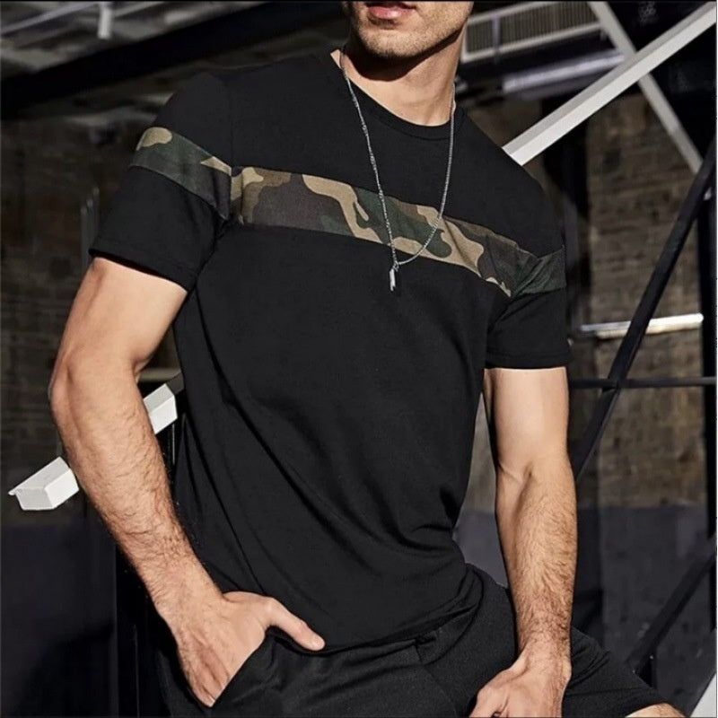 Camiseta de hombre con impresión 3D de ropa deportiva