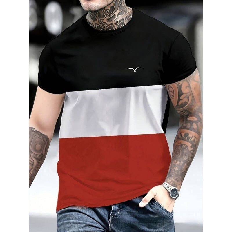 Camiseta de hombre con impresión 3D de ropa deportiva