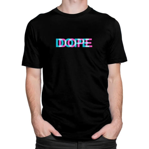 Camiseta de cuello redondo con dibujos animados de anime para hombre